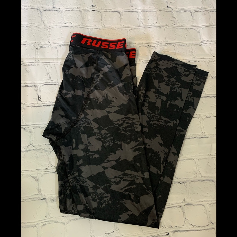 Russel black thermal pant, boys